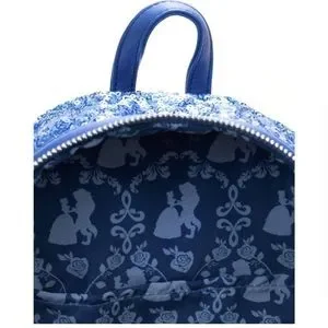 Loungefly Disney Beauty and the Beast Snow Globe Sequin Mini Backpack ?RARE? Loungefly | Bags | Loungefly Disney Beautyand The Beast Snow  main image 4